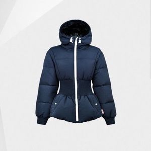 Hunter Down Jacket with elastic waist